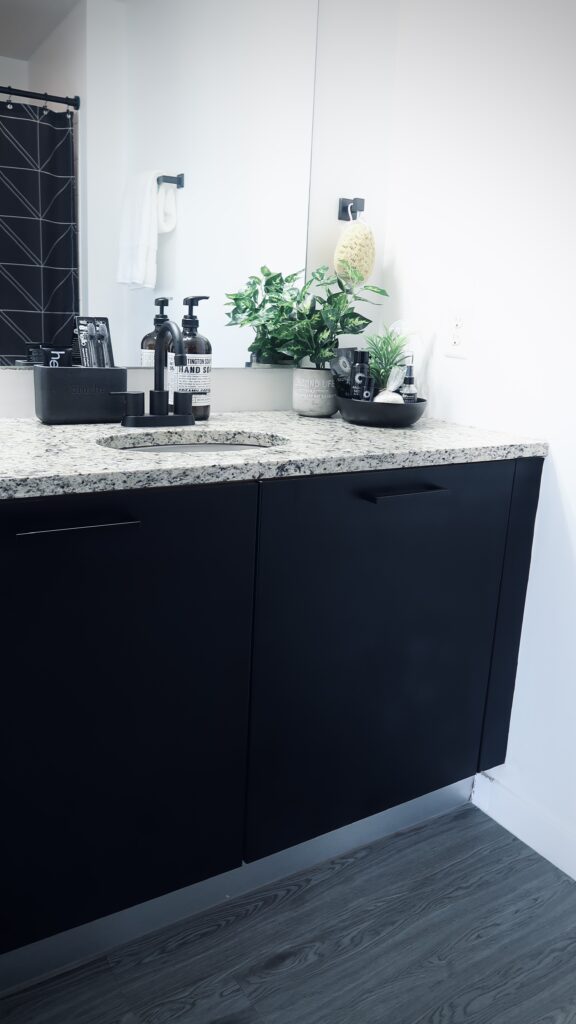 DIY bathroom makeover